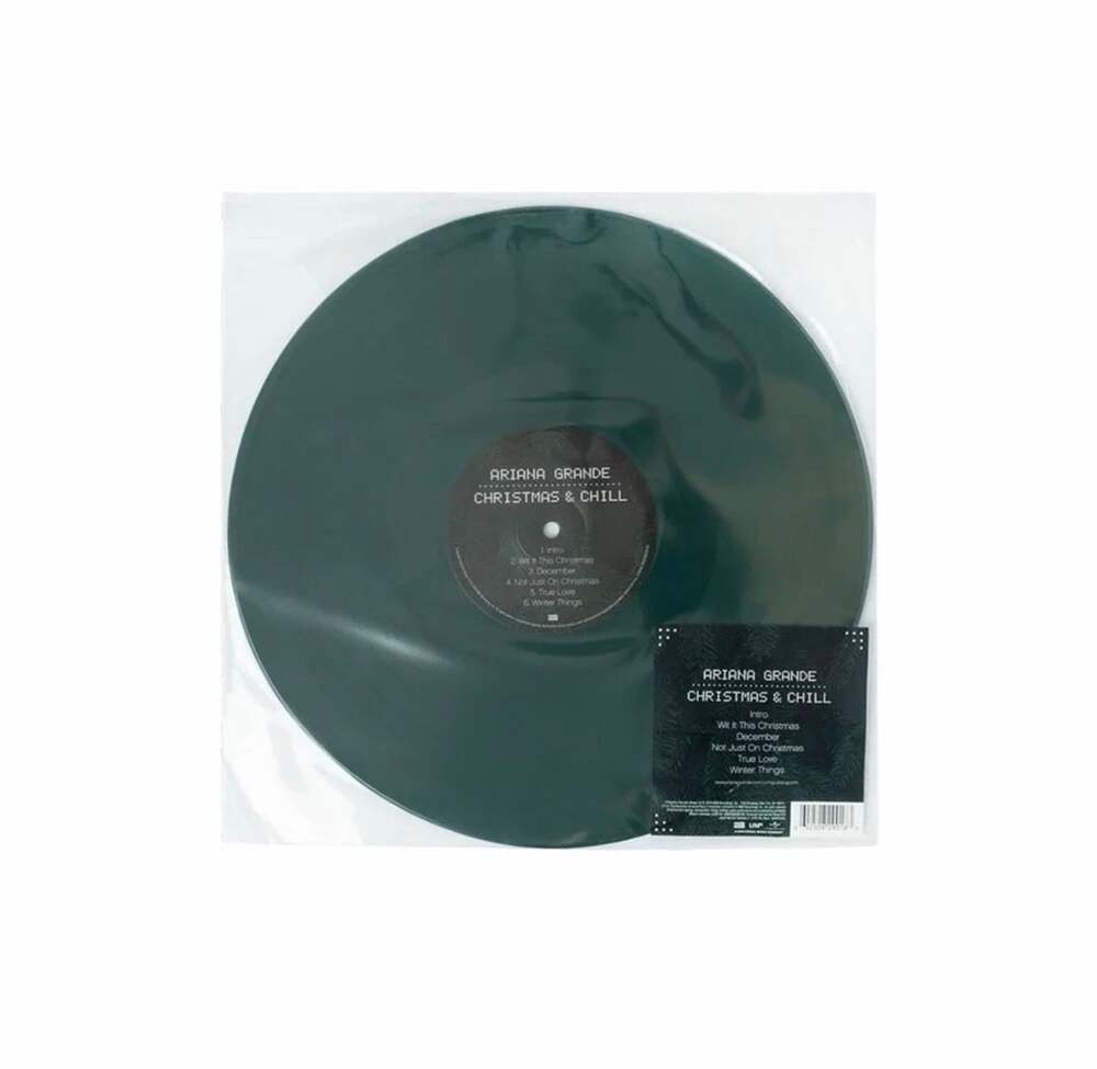 Ariana Grande Christmas & Chill Exclusive Green Vinyl LP